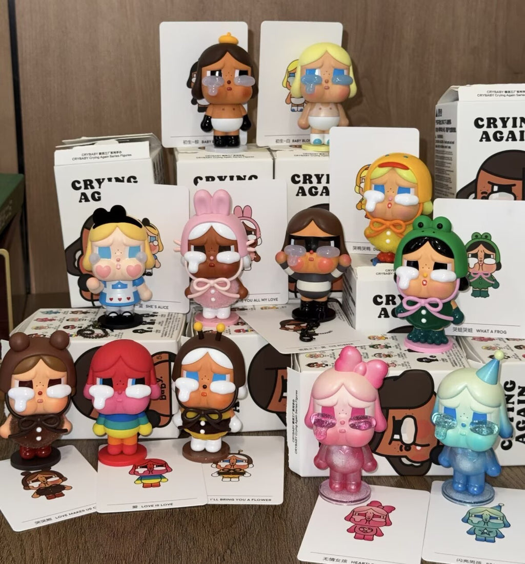 CRYBABY Crying Again Series Blind Box Confirmed Figure Toy Authentic