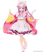 Pre-Sale Azone Sakashita Sakura 8.8In 1/6 Bjd Purple New Year Action Figure Gift