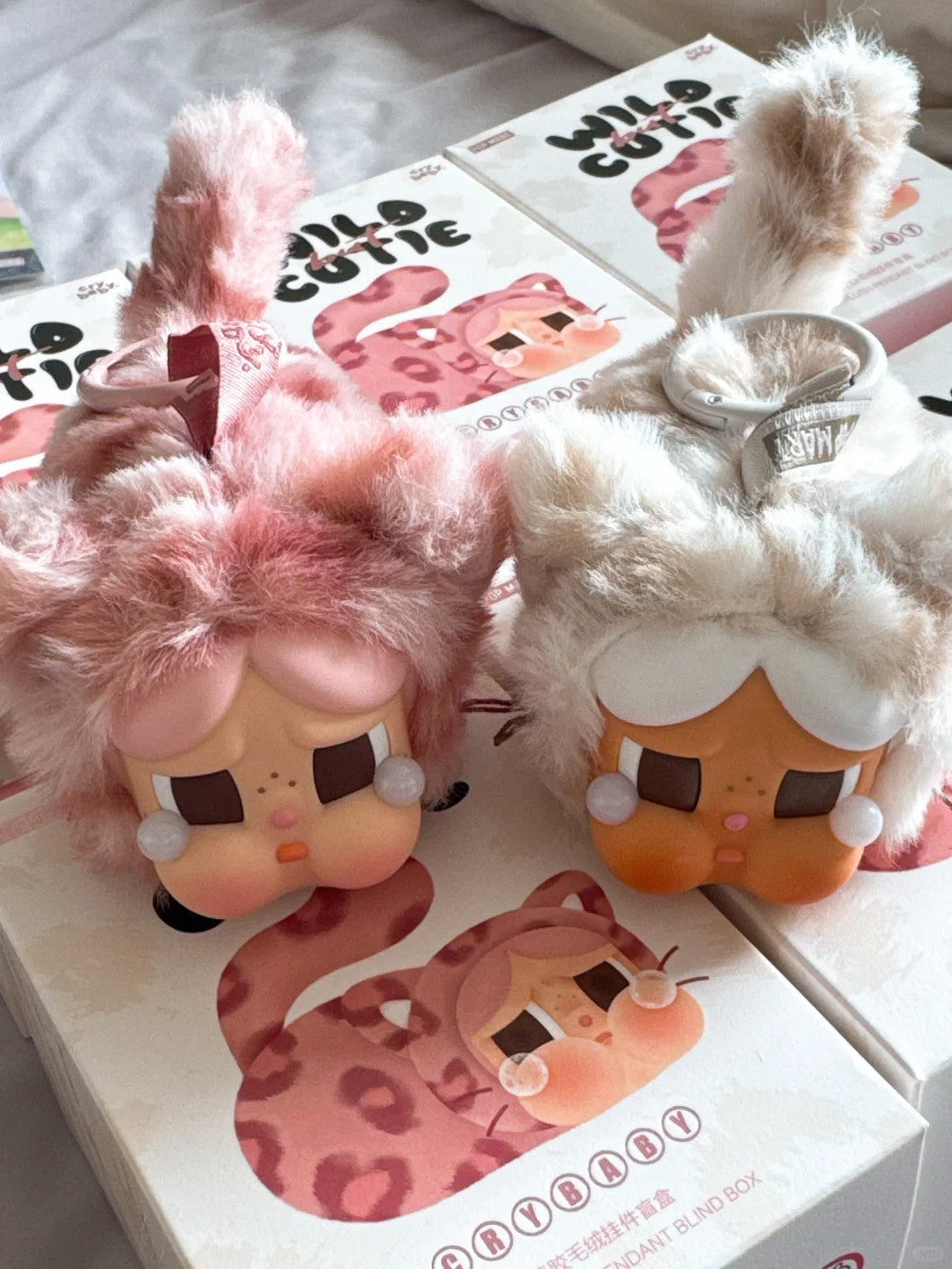 POP MART CRYBABY Wild but Cutie Series - Vinyl Plush Pendant Blind Box