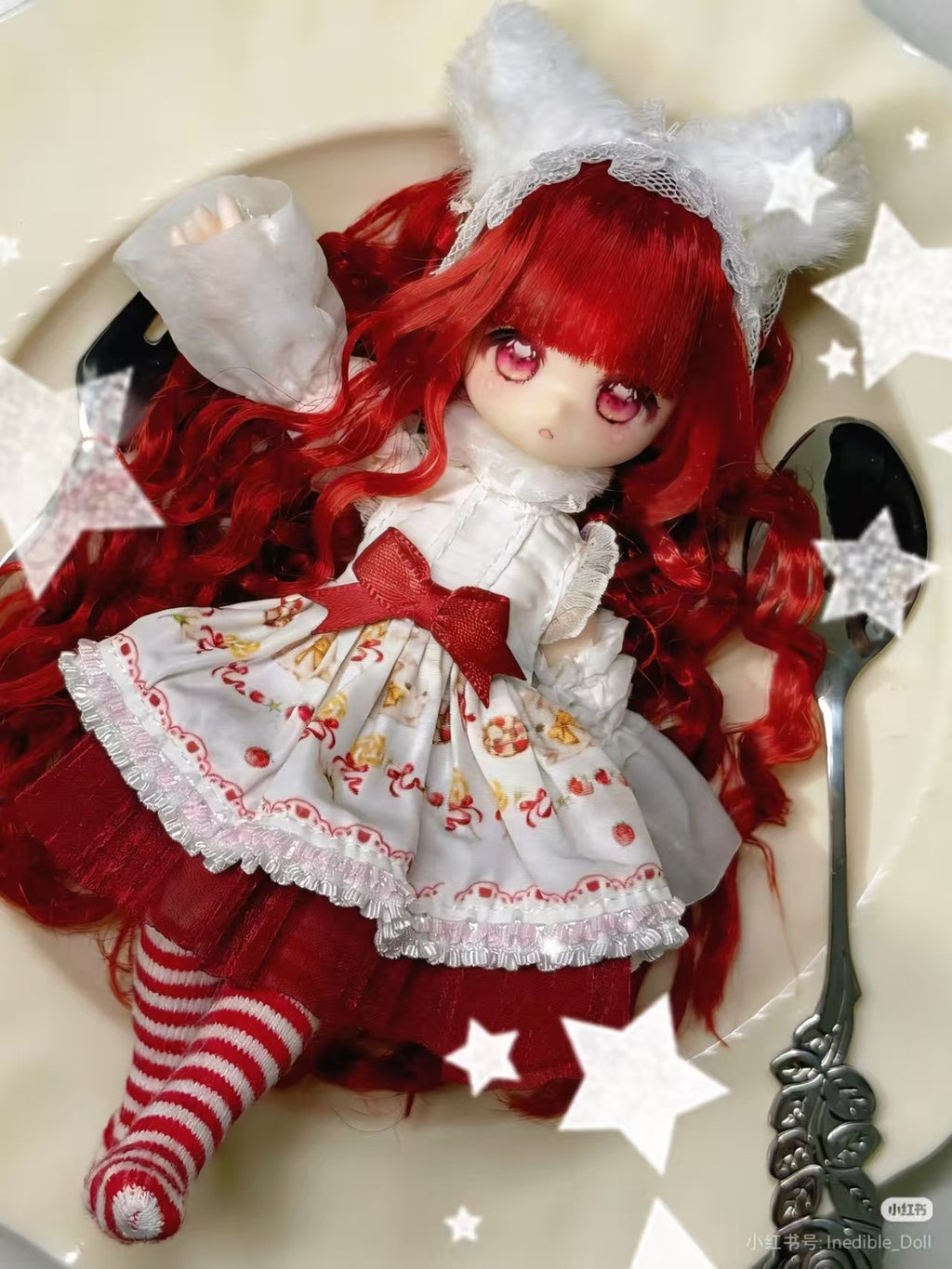 Inedible Doll Claire Secret Stillwind Myth 15.5cm/6.1In Bjd Action Figure Gift