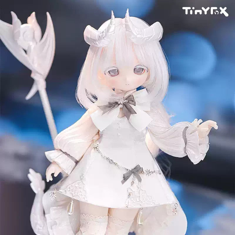 Tinyfox The White Dragon Freyde 27.5cm/10.8" 1/6 Cute Bjd Full Set Official Gift