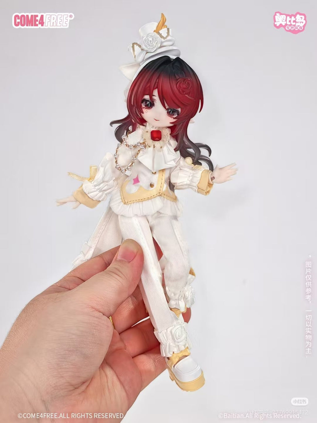 Come4Free Obi Island Series Pomegranate Snake Lubina Bjd Lovely Action Figure