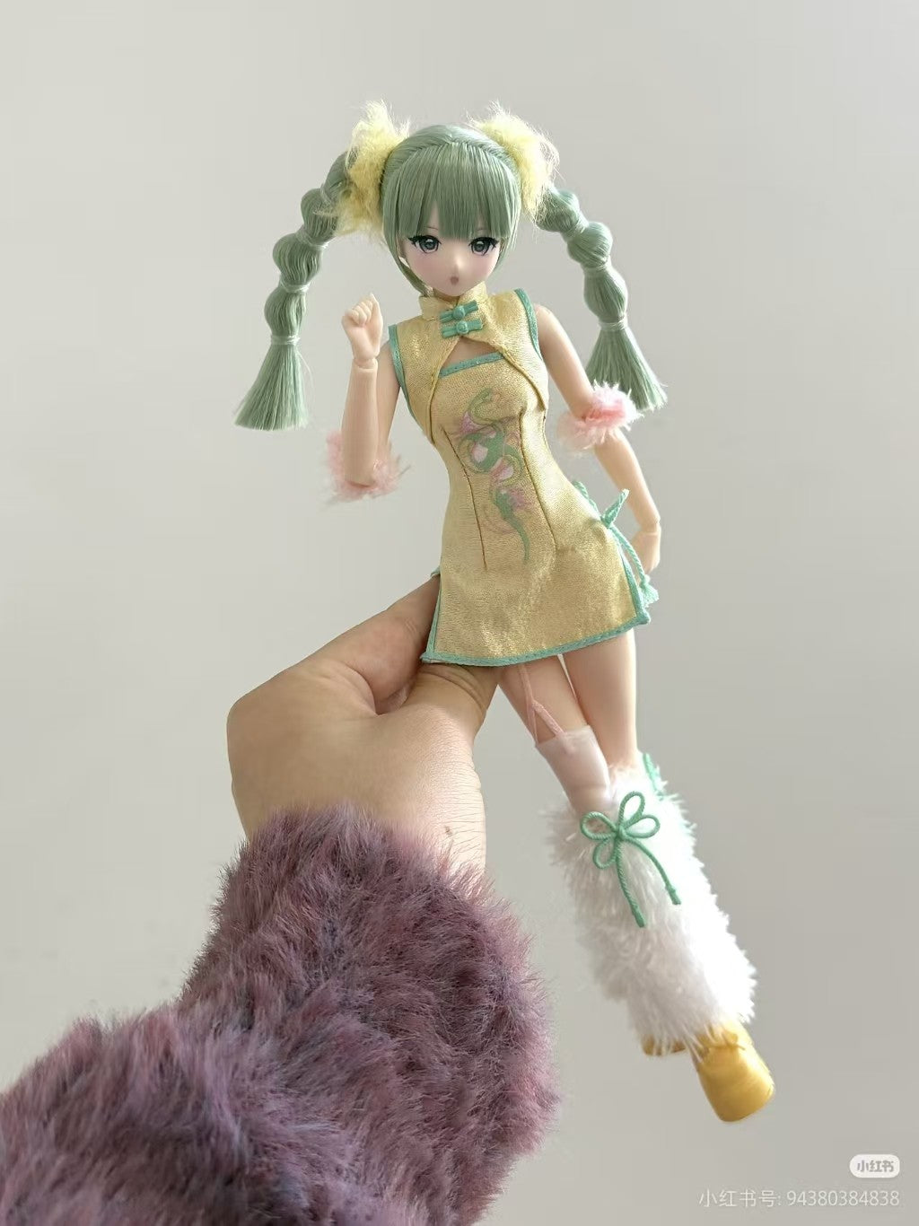Mix Angel Ning Cheongsam Girl 25.5cm/10In Bjd Lovely Dressable Action Figure