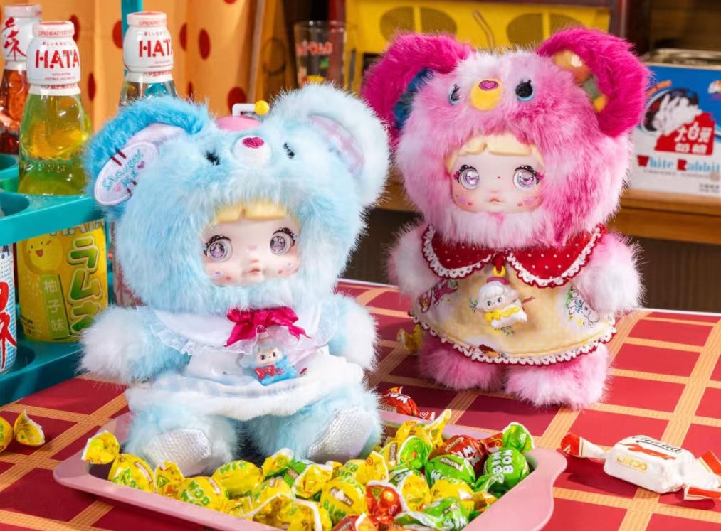Nommi Bear Claw Machin About The Childhood Plush Pendant Action Figure In Stock