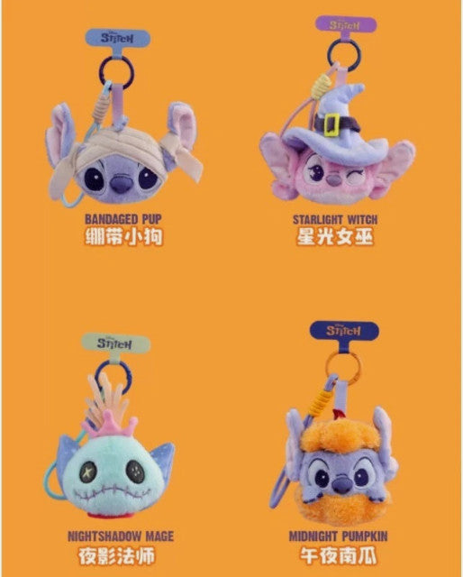 52TOYS Disney Stitch Halloween Let's Make Mischief Series Plush Blind Box Toys