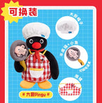 Pingu Chief Cook 45Th Anniversary 7.8In Dressable Plush Action Figure In Stock