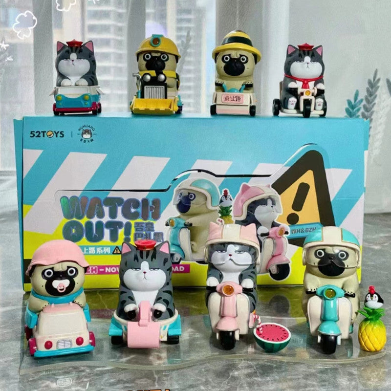52TOYS WUHUANG&BAZHAHEI Novice Driving Series Blind Box Confirmed Figure Art Toy