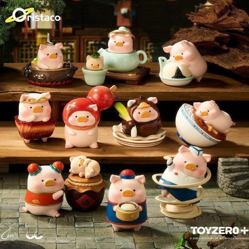 TOYZERO LuLu The Piggy LU's Small Restaurant Series Confirmed Blind Box Figure