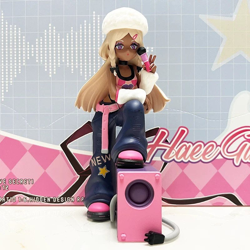 Haee Girls LOVE AND SONG WILL KEEP GOING Series Blind Box Figures Toy Gift