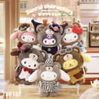 TOPTOY Sanrio Family Afternoon Tea Plush Doll Series Blind Box Figure Toy Gift