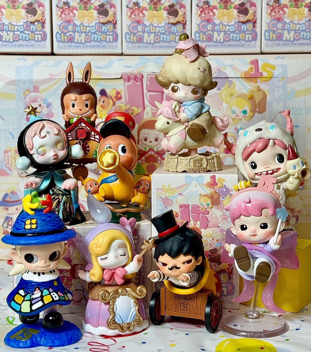 Celebrating The Moment 15th Anniversary Series Blind Box Figures Hot Cute Toy