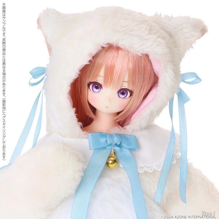 Azone Luminous*Street Mii Hug Mii White Cat Ver. 8.4In Bjd Action Figure Gift