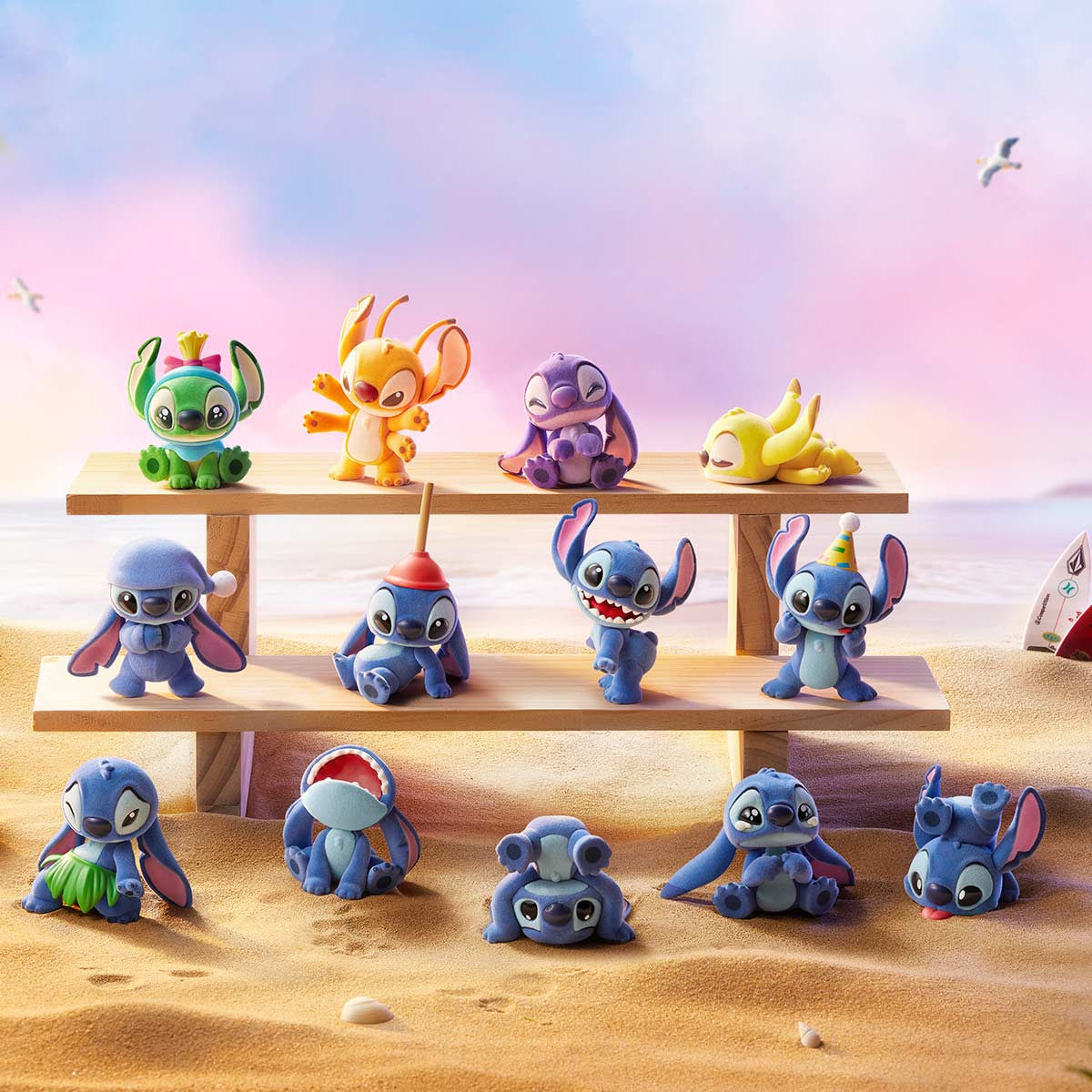 POP MART Disney Stitch Little Emotions Series Figures 3.54inches Authentic