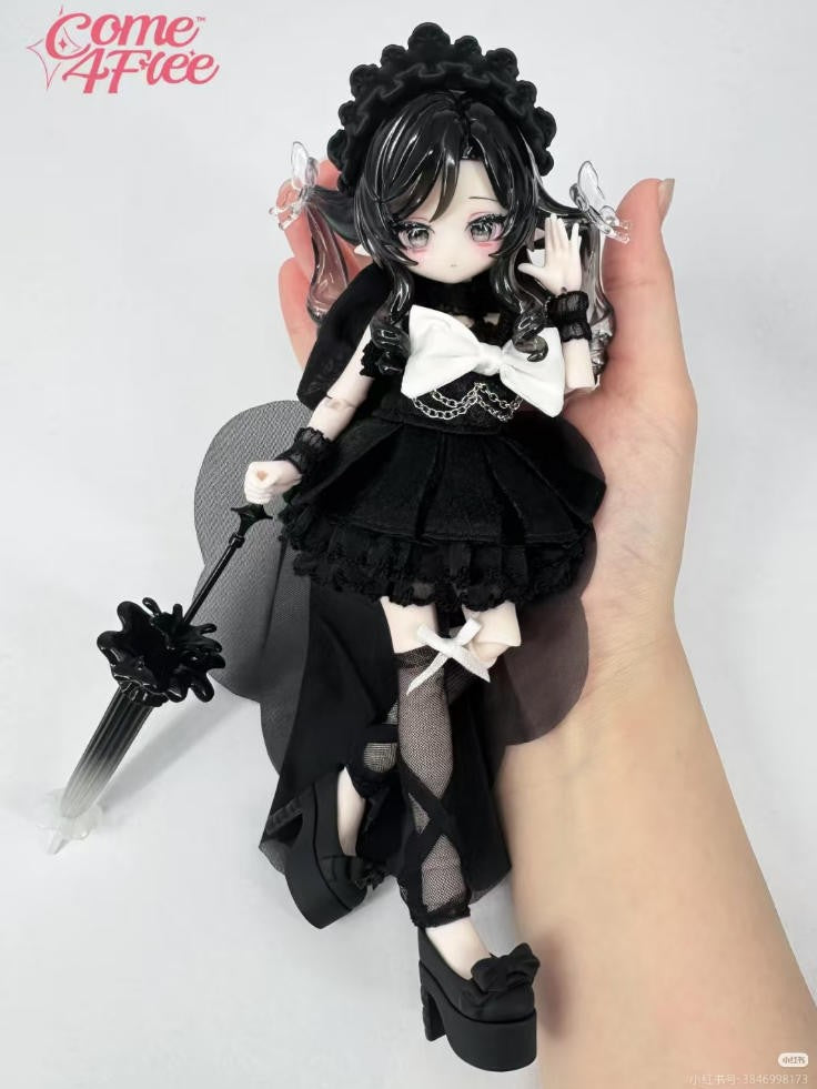 Come4Free Whale Bulaike Jia Secret Sea Gems 15.8cm/6.2In Bjd Doll Dressable Gift