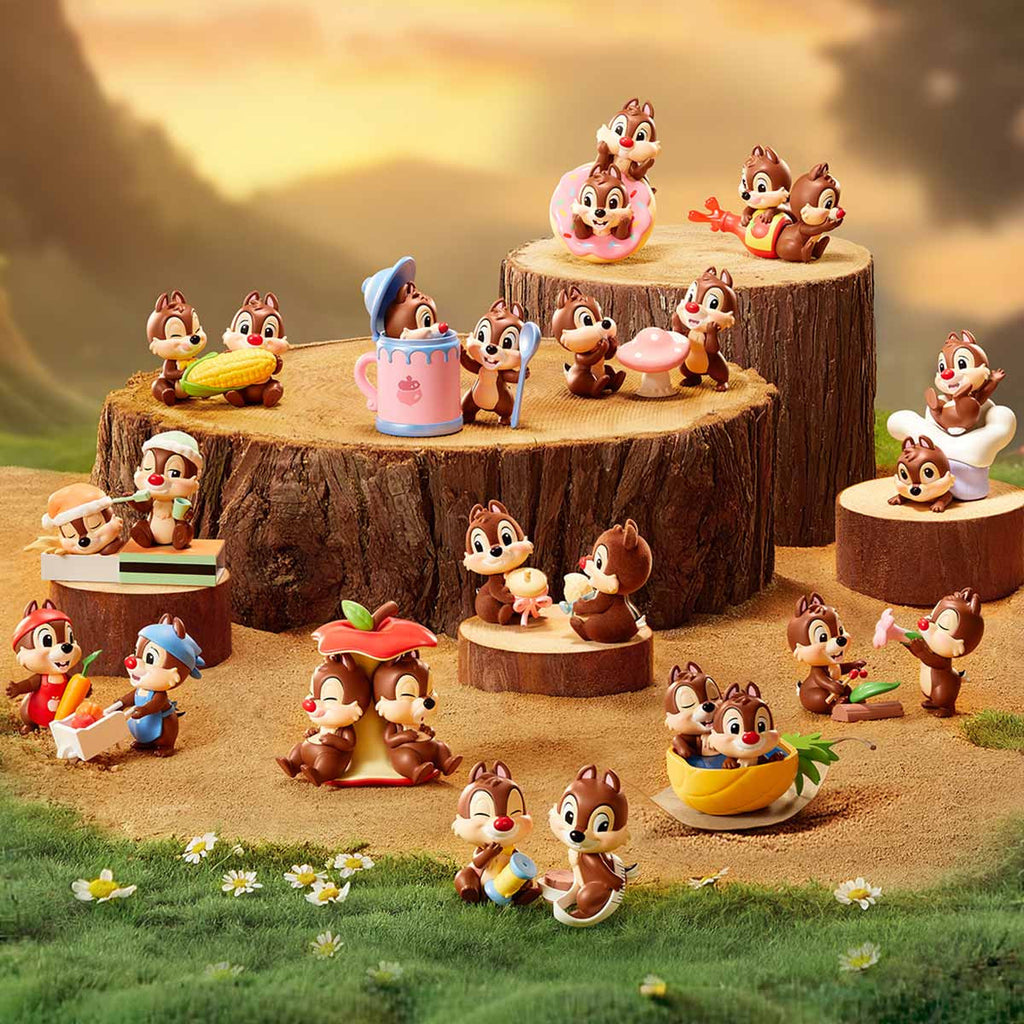 POP MART Disney Chip 'n' Dale Fun-loving Brothers Series Figures Authentic