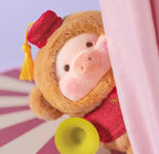 Toyzero Lulu The Piggy Naughty Monkey 4.3In Lululand Plush Pendant Gift In Stock