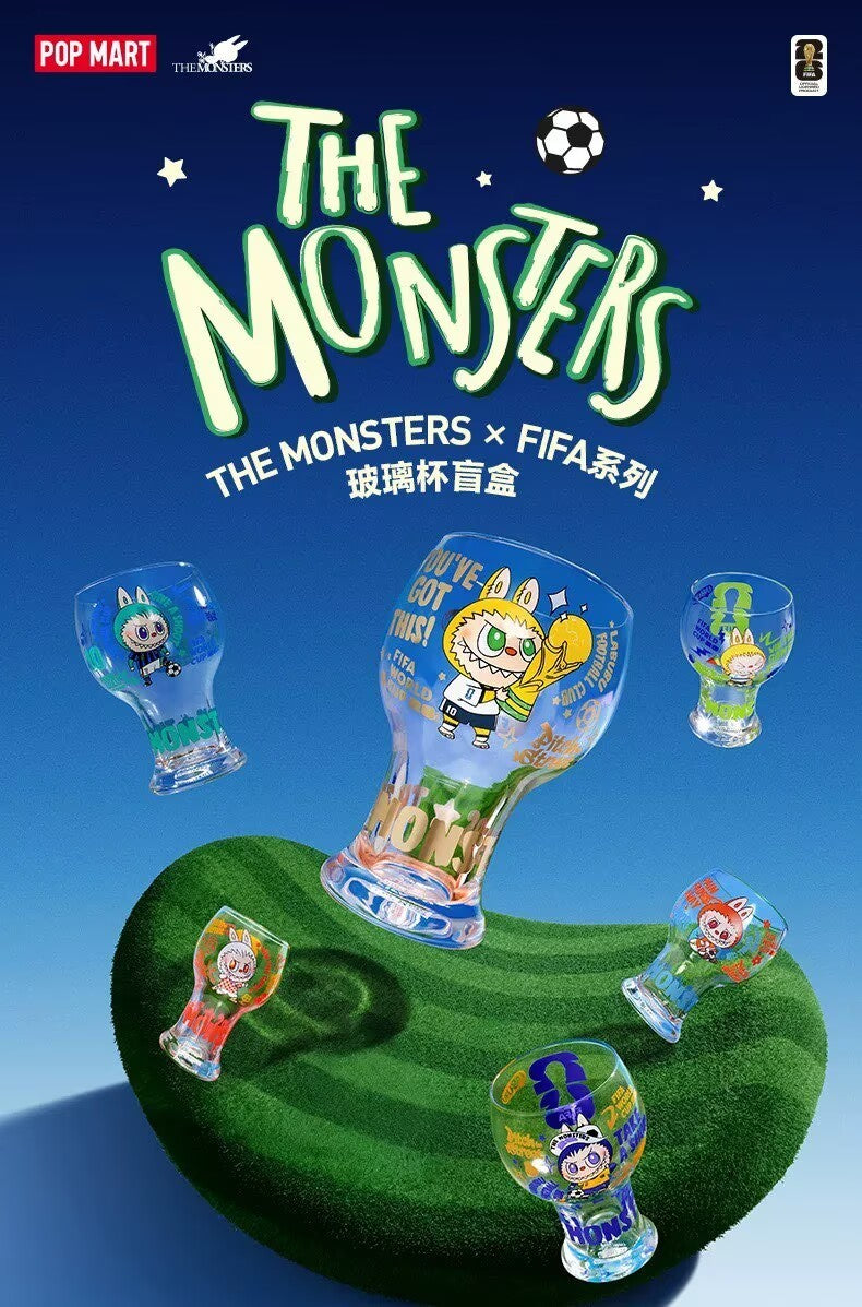 The Monste FIFA WORLD CUP Series Glass Cup Blind Box Confirmed Figures