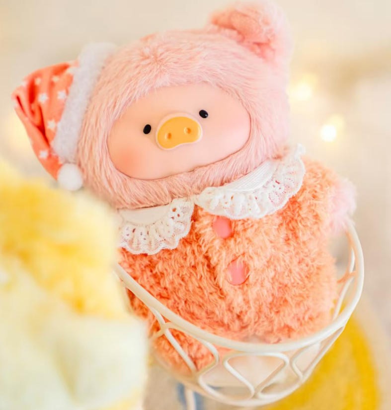 Toyzero Lulu Piggy Charismatic Dreaming Wonderland 10cm/3.9in Plush Pendant Gift