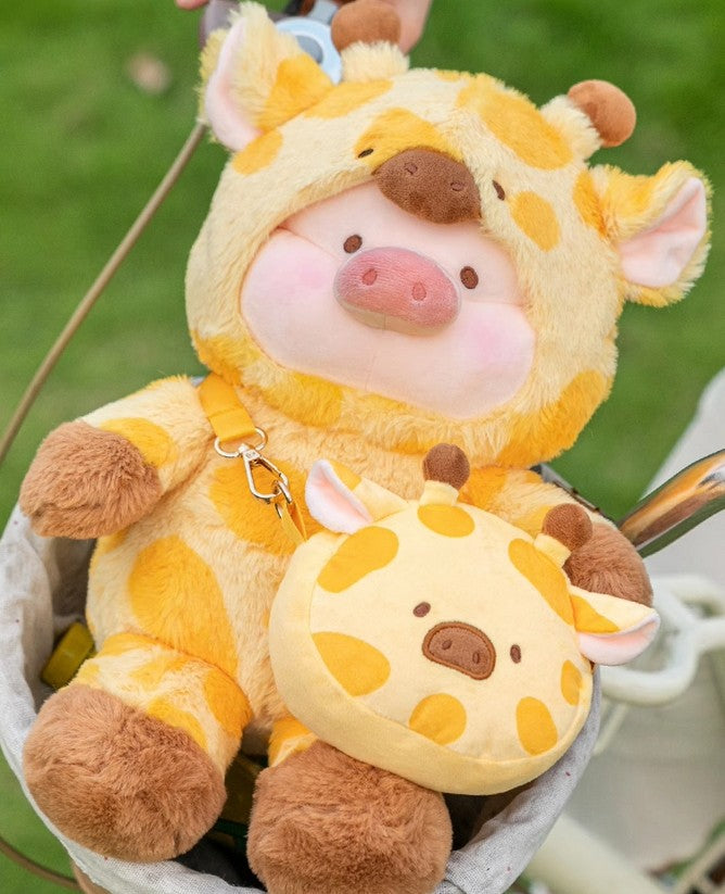 Toyzero Lulu The Piggy Giraffe Animal Party 28.5cm/11.2In Official