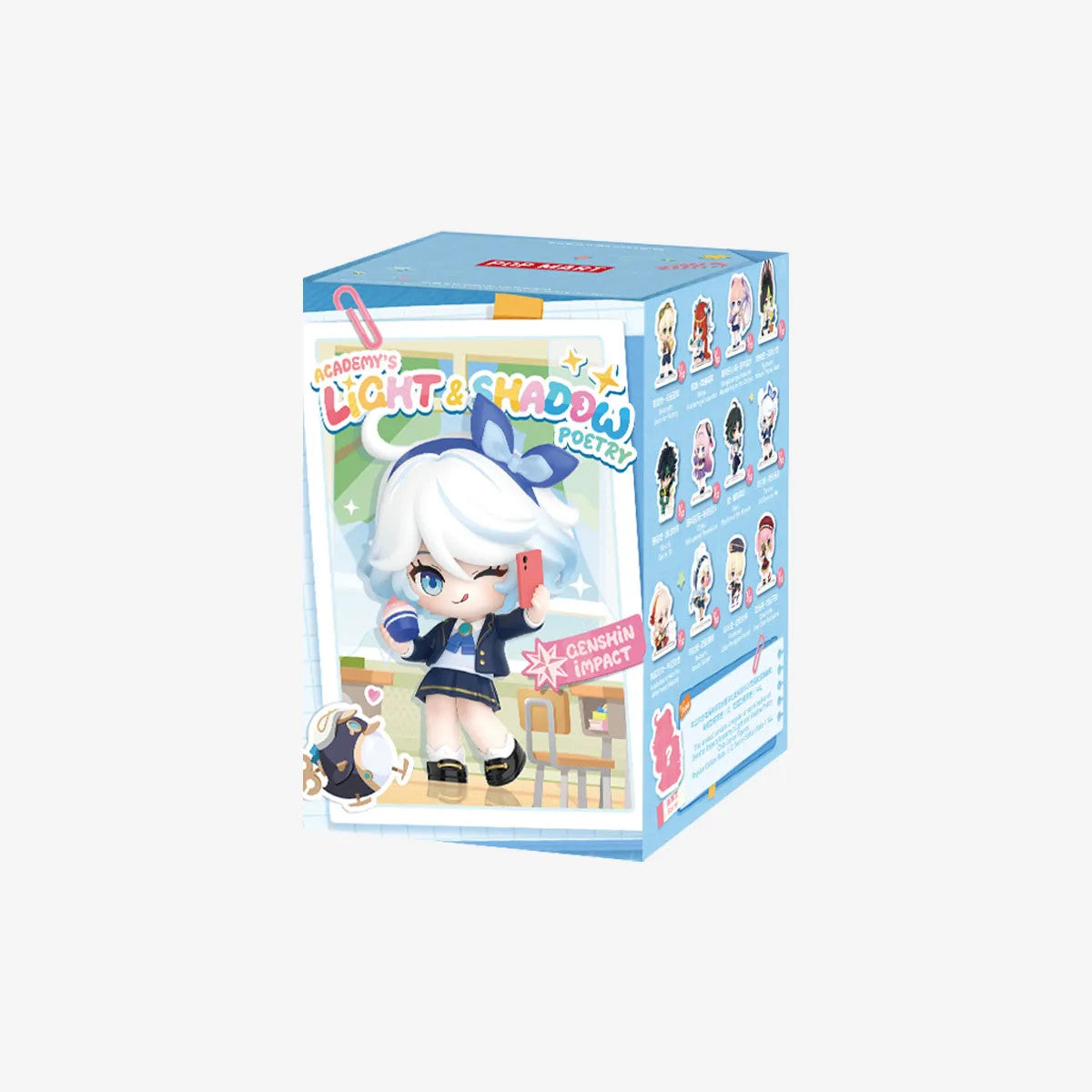 POP MART Genshin Impact Academy's Light and Shadow Poetry Chibi Series Figures