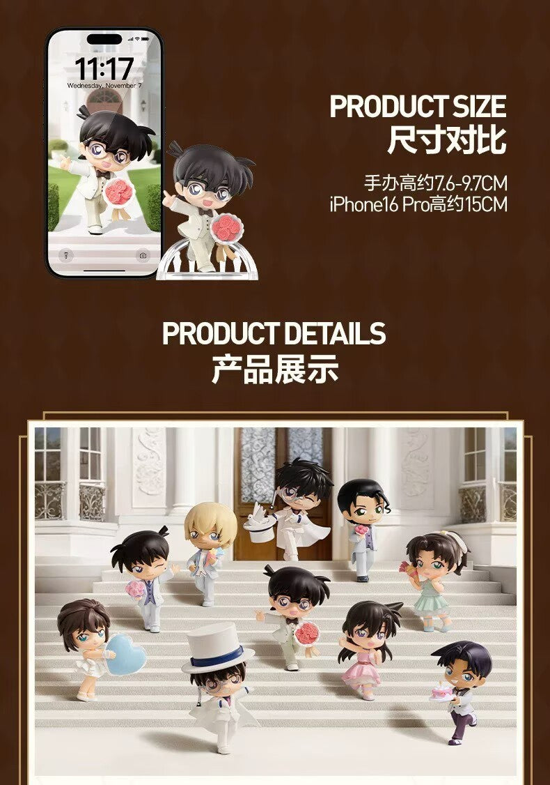 Authentic Detective Conan Anniversary Celebration Series Blind Box Figure Gift