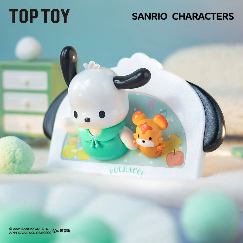 TOPTOY Sanrio Family MY HOME Series Blind Box Fridge Magnets Hot Toy Authentic