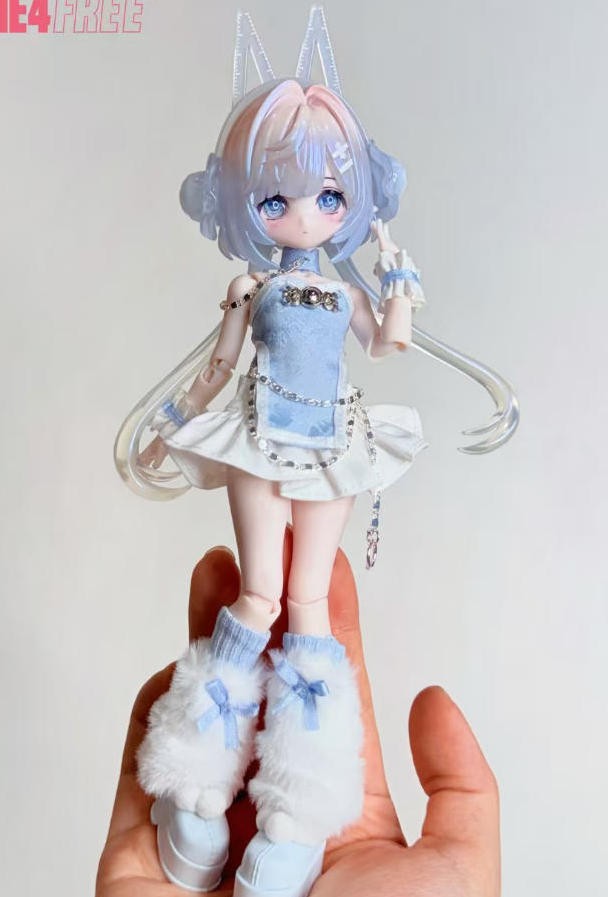 Come4Free Chi Su Academic Draw Lots Spirit 19cm/7.4" Bjd Dressable Action Figure