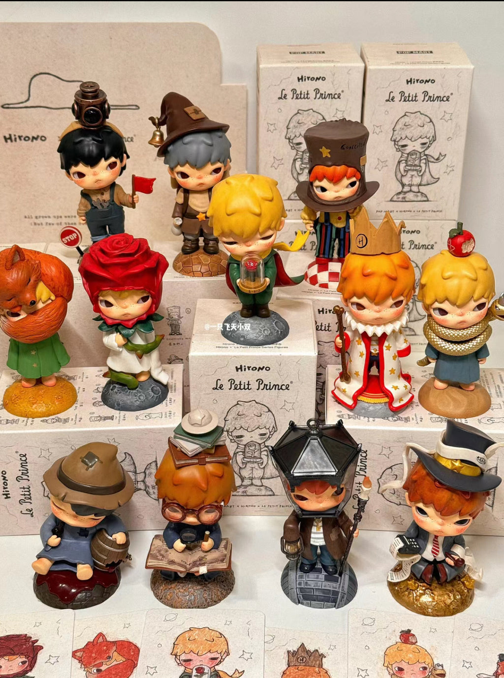 Authentic POP MART Hirono Le Petit Prince Series Blind Box Confirmed Figure Toy