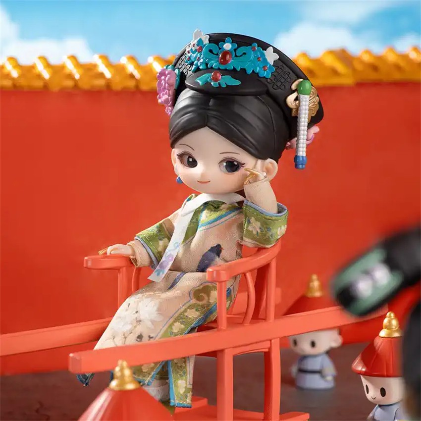 6Pcs Simontoys Empresses In The Palace 5.9In Co-Branded Bjd Dolls Action Figures