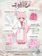 Nagi Shu Yun Dragon Secret Yunxu Ji 5.9In Bjd Dressable Action Figure In Stock