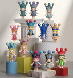Mega Royal Molly 100% Series Blind Box Figures Toy New Gift Authentic