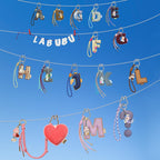POP MART THE MONSTERS Pin for Love Series- Letter Pendant Blind Box (N-Z)