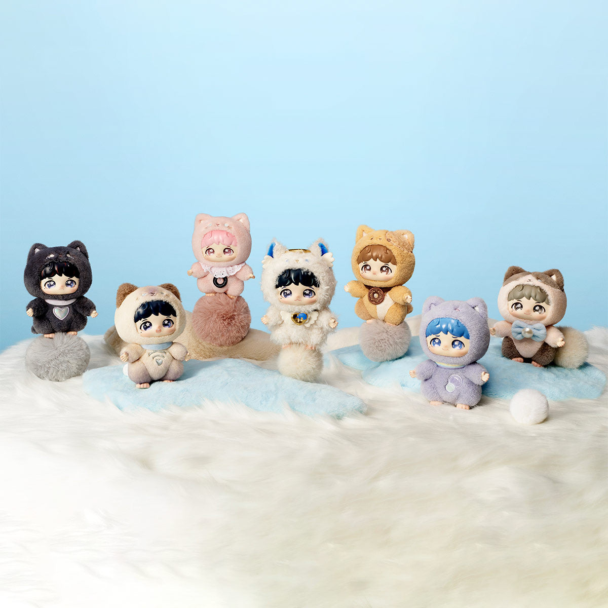 POP MART ZHOU SHEN SHENSELF Series Vinyl Plush Doll Pendant Authentic 5.51inches