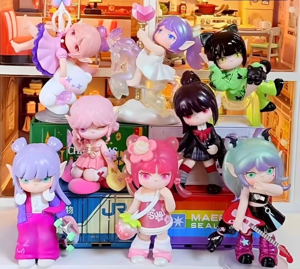 Rolife Suri Colorful A Girls Series Confirmed Blind Box Figure Hot Toys Gift