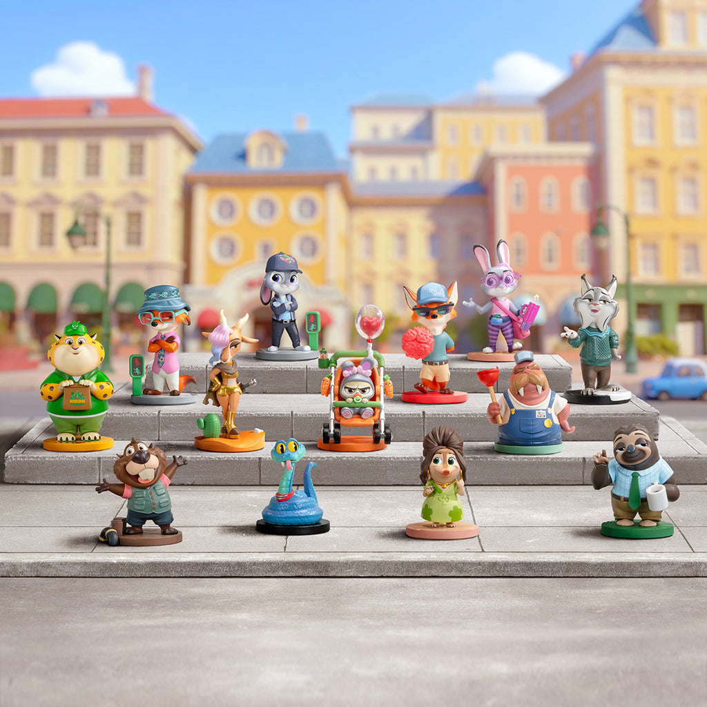 POP MART Disney Zootopia: Next Adventure Series Figures2.75-2.93inches Authentic