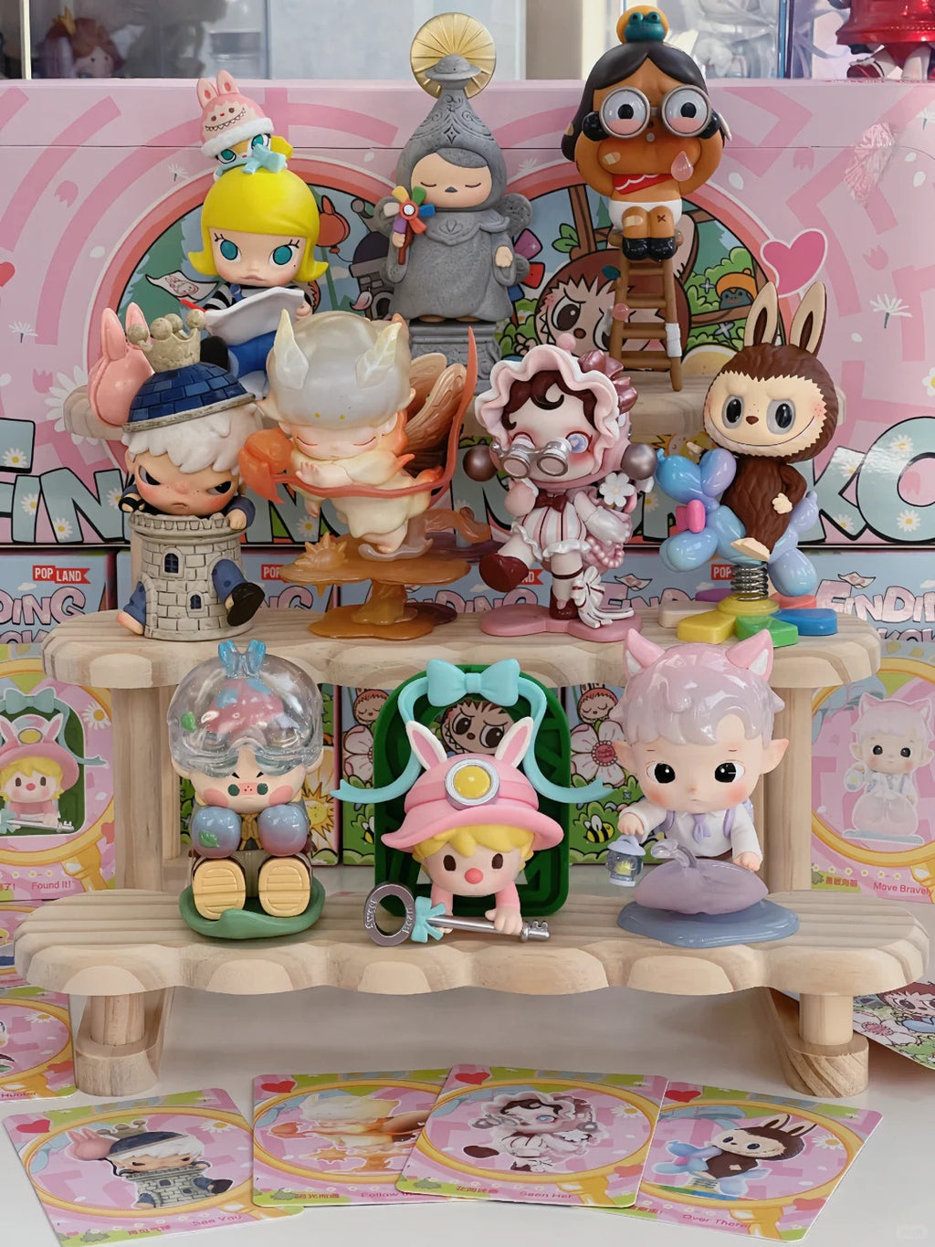 POP MART Finding MOKOKO Series Blind Box(confirmed)Figure toy gift art NEW HOT！