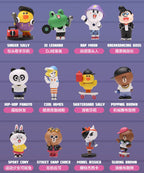 Authentic LINE FRIENDS Street Series Blind Box Confirmed Figure Toy