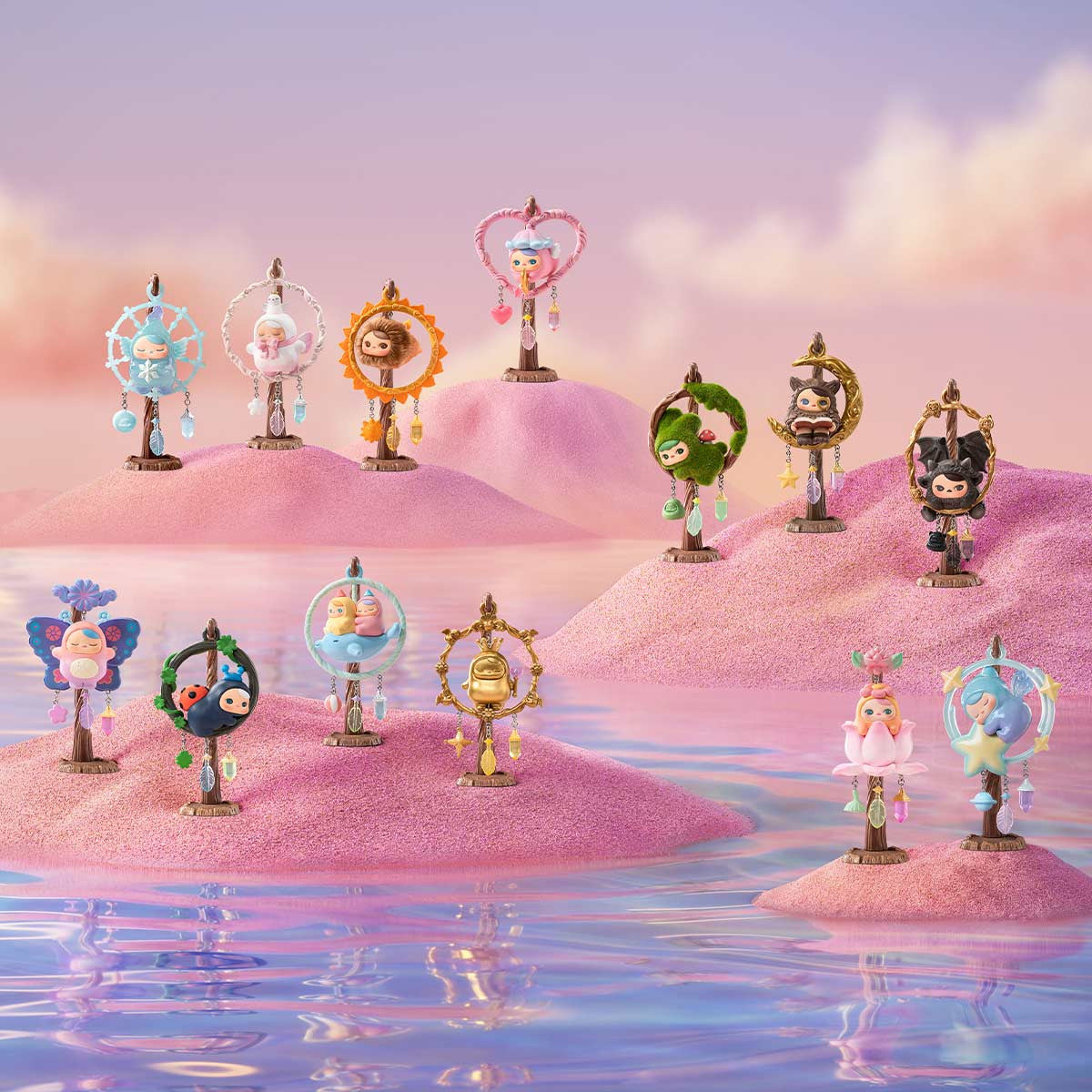 POP MART PUCKY Dreamy Wishes Series Figures 5.91inches Authentic Hot Toy Gift