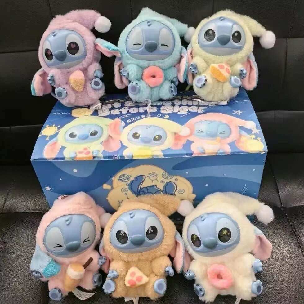 MINISO Stitch Eat Something Before Sleep Series Vinyl Figure Confirmed Toy