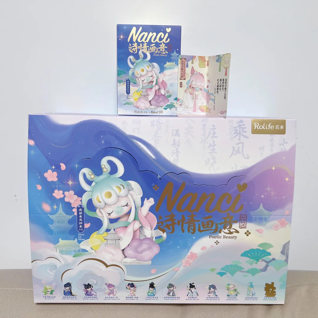 Rolife Nanci Poetic Beauty Series Blind Box Confirmed Figure Art Toy Hot Gift
