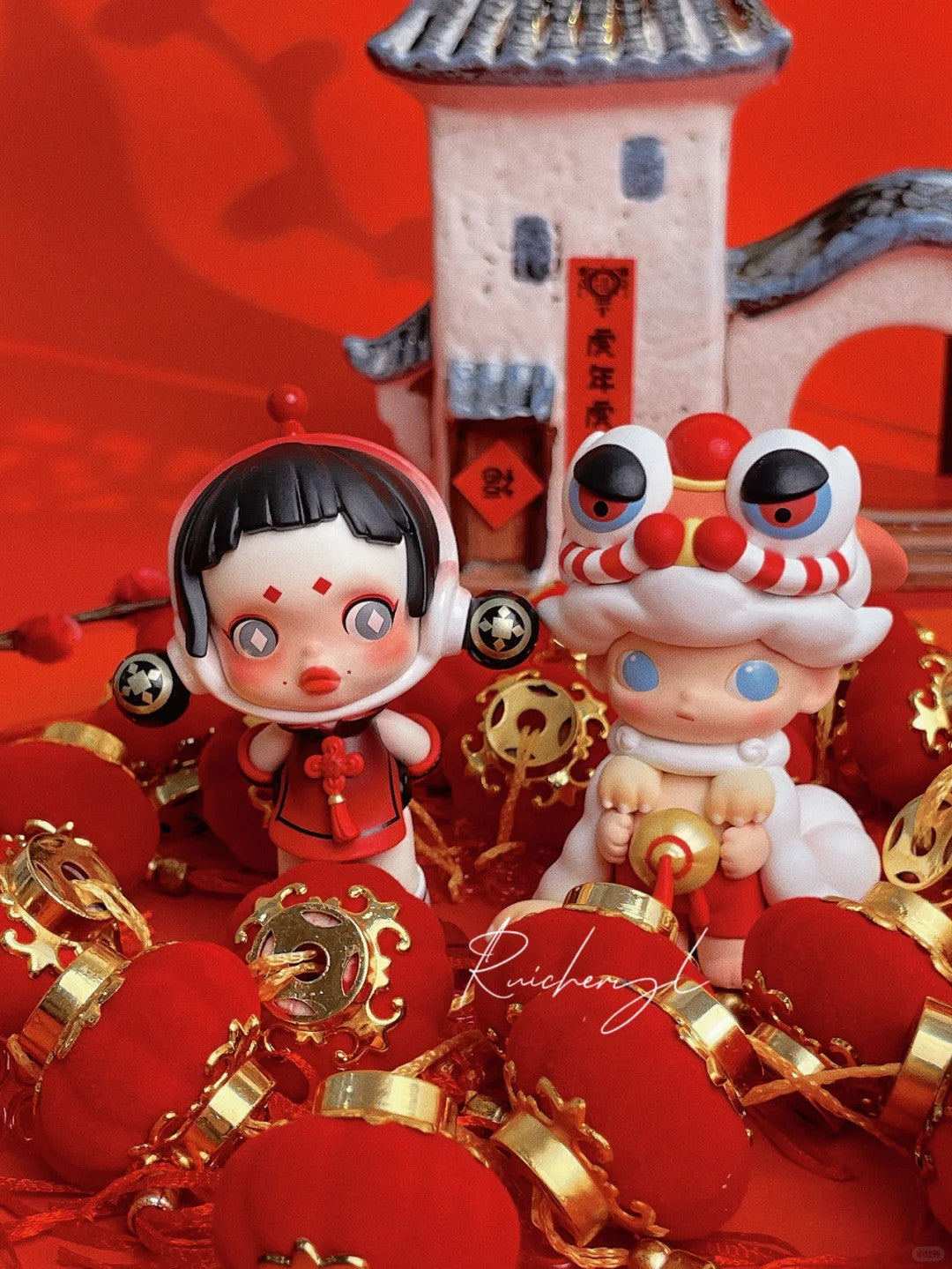 POP MART The Year of Tiger Series Skullpanda Blind Box Confirmed Figure Toy Gift