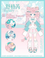 Sugary Girls Series Sugary 16cm/6.3In Bjd Doll Action Figure