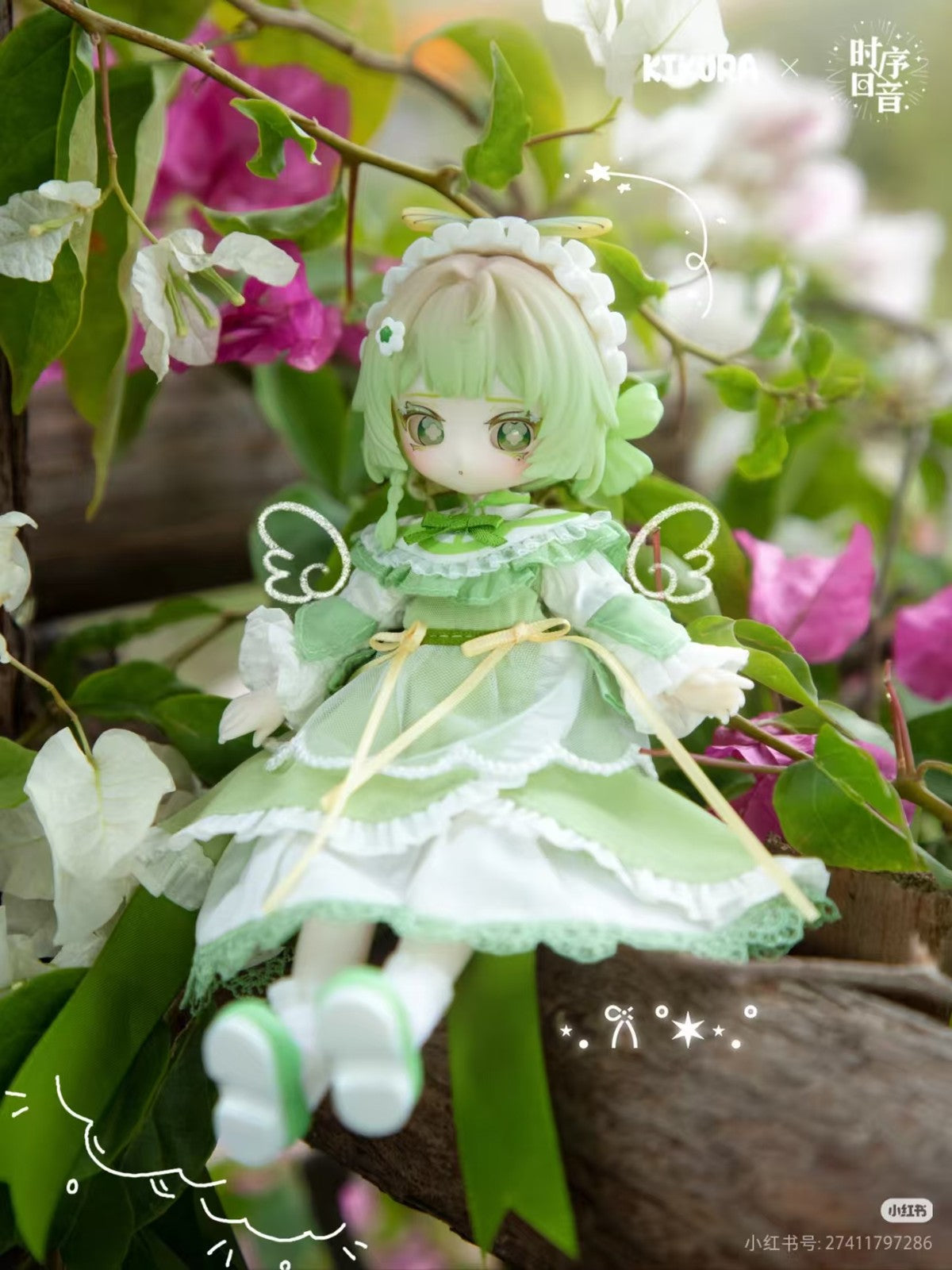 Wowloi Kikura Solar Terms Plum Spirit 17.8cm/7In Bjd Dressable Action Figure
