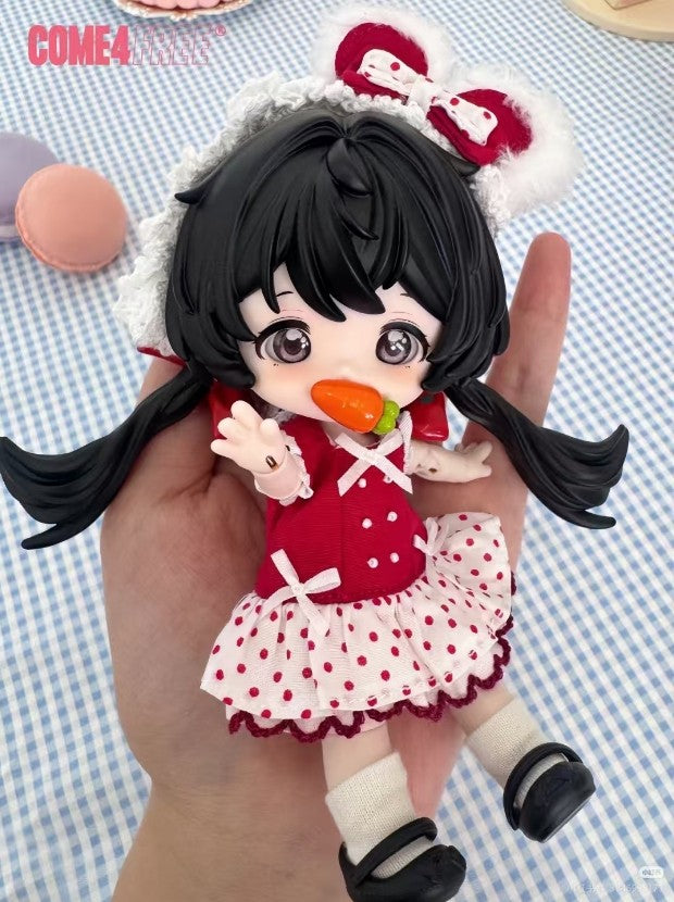 Come4Free Fufu Rong Red Velvet Rice Cake Dream Puff 5.1~5.5In Bjd Dressable Doll