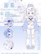 Sugary Girls Gameover Girl 16cm/6.3in Bjd Doll Action Figure