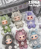 Fearless(hidden)-  I'm Zsiga Series Blind Box Figure Toy Plush Pendant Doll