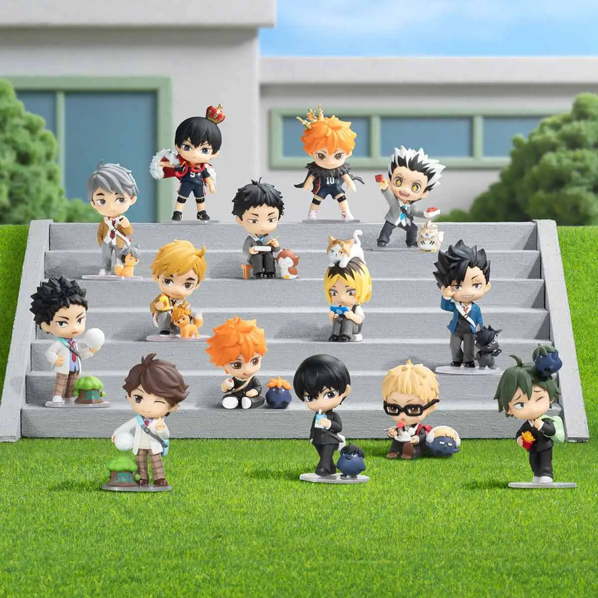 POP MART Haikyu!! Off-Court Vibes Series Figures 3.15-3.94inches Authentic