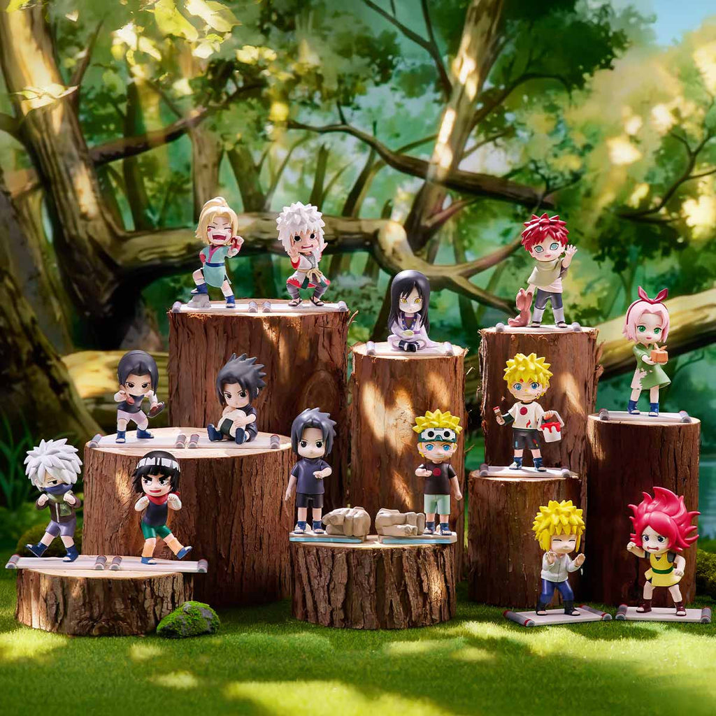 POP MART NARUTO SHIPPUDEN Childhood Series Figures 3.15-3.94inches Authentic Toy