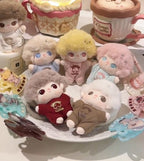 POP MART DIMOO Crush on Coffee Series-Soft-faced Plush Keychain Blind Box