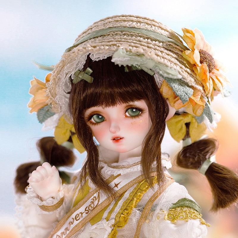 Pre-Order Gem Sunny Sunflower 29cm/11.4In Bjd Full Set Official 10Th Anniversary